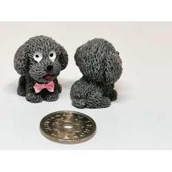 Hund i resin, gr (ny)