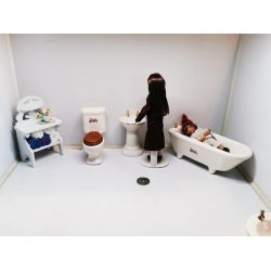 Parfume flasker p glas plade (ny)