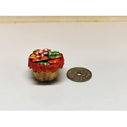 Julekurv med kager (brugt)