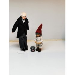 Hund i resin, gr (ny)