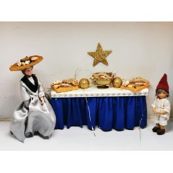 Spkbrt med sters i resin