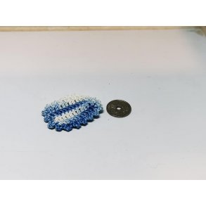 Tppe/bademtte (hndlavet) 5 x 3,5 cm