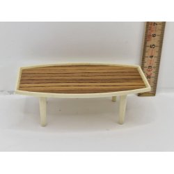 Modella sofabord i plastik (brugt)