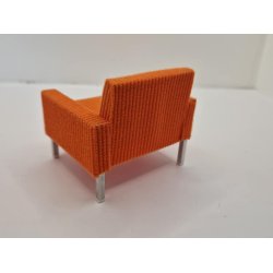 Bodo Hennig sofa fra 1970'erne til dukkehus scala 1:12 (brugt/som ny)