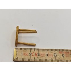 Skammel i tr (hndlavet)