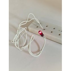 Pejseindsats i metal med glde pre til 12 volt (ny)