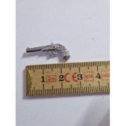 Duel pistol i metal (ny)