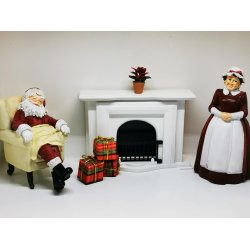 1 gave Gindpakket i stof og guldbnd (ny)