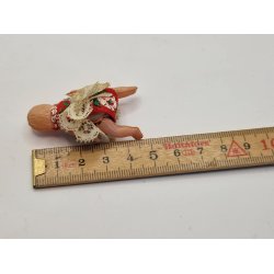 Meget gammel dukke (antik)