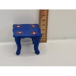 Side bord i tr (hndmalet)