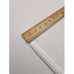 Tr liste hvid malet 45,7 x 0,9 x 0,3 cm DIY005 (ny)