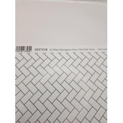 Flise Tapet i kraftig kvalitet 40 x 29 cm DIY791B (nyt)