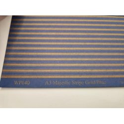  Tapet mrkebl/guld i kraftig kvalitet WP640 (nyt) 