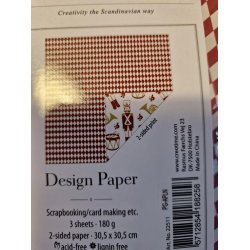 Vivi Gade designpapir 30,5x30,5cm (nyt)