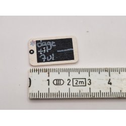 Tavle "dage til jul" (hndlavet)