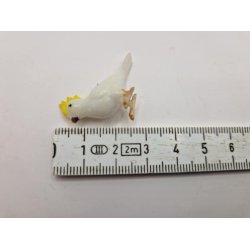  Kakadue i resin (hndlavet)