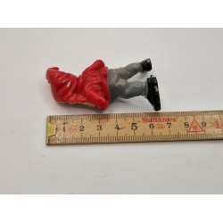 Julemand i plastik (gammel)