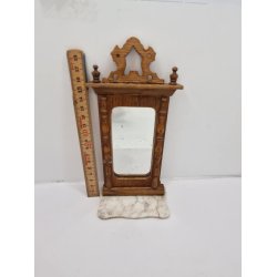 Spejl p marmorplade (antik)