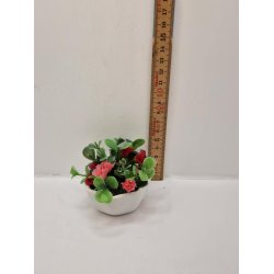 Blomster i porcelns potte (brugt) (nr 2)