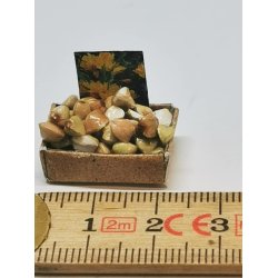 Blomsterlg i ske (hndlavet)