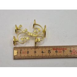 Opsats i guld i metal (ny)