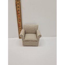 Lnestol til dukkehus scala 1:12 (brugt)