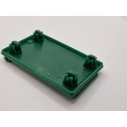 Lagervogn i plastik, med hjul (ny)