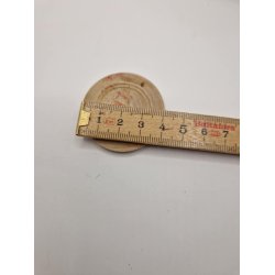 Fad/tallerken i tr (brugt)  4,1 cm