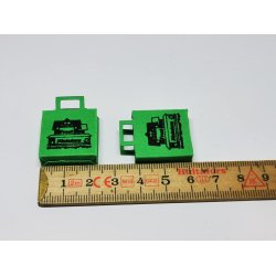 Indkbs pose i kraftig karton (hndlavet)