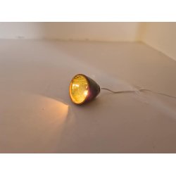 Loftlampe i keramik til dukkehus scala 1:12. 12 volt (hndlavet)