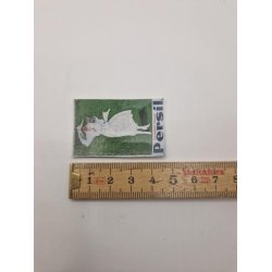 Plakat med Persil vaskepulver i kraftig karton (hndlavet)