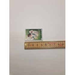 Plakat med havregryn i kraftig karton (hndlavet)