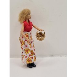 Lille kurv med lse kartofler (brugt)