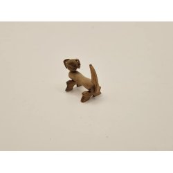  Gravhund i tr (hndlavet)