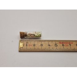 Glas krukke med marcipan konfekt (ny)