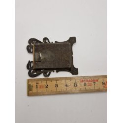 Billede i metal ramme (antik)