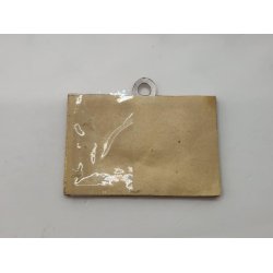 Nisse tegning i metal ramme (antik/lidt defekt)