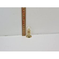 Ur i glasklokke (gammel)