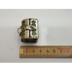 Lille kiste/pilleske i metal (gammel)