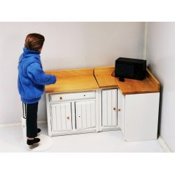 Mikroblgeovn i tr, sort (ny)