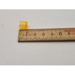 Glas i plastik (gammel/lidt defekt)