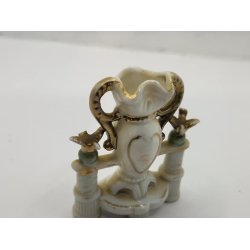  Gulv vase med fugle i porceln (vintage)