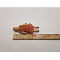 Caco dukke i porceln (antik/lidt defekt)