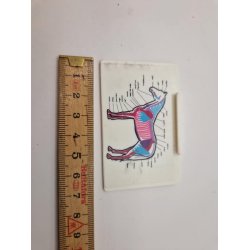 Heste tavle og rntgenbillede i plastik. Schleich (brugt)