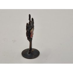 Flad "pokal" i metal. Ruhpolding, Tyskland (vintage)