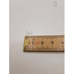 Lille snapse/cocktail glas i plastik (vintage)