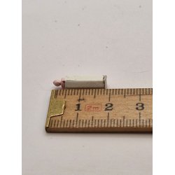 Lille sutteflaske i metal (brugt)