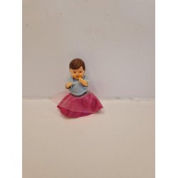 Pink nederdel med tyl (brugt)