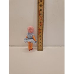 Dukke inkl hndlavet tj (vintage)