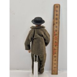 Dukke mand scala 1:12 inkl stativ (brugt/som ny)